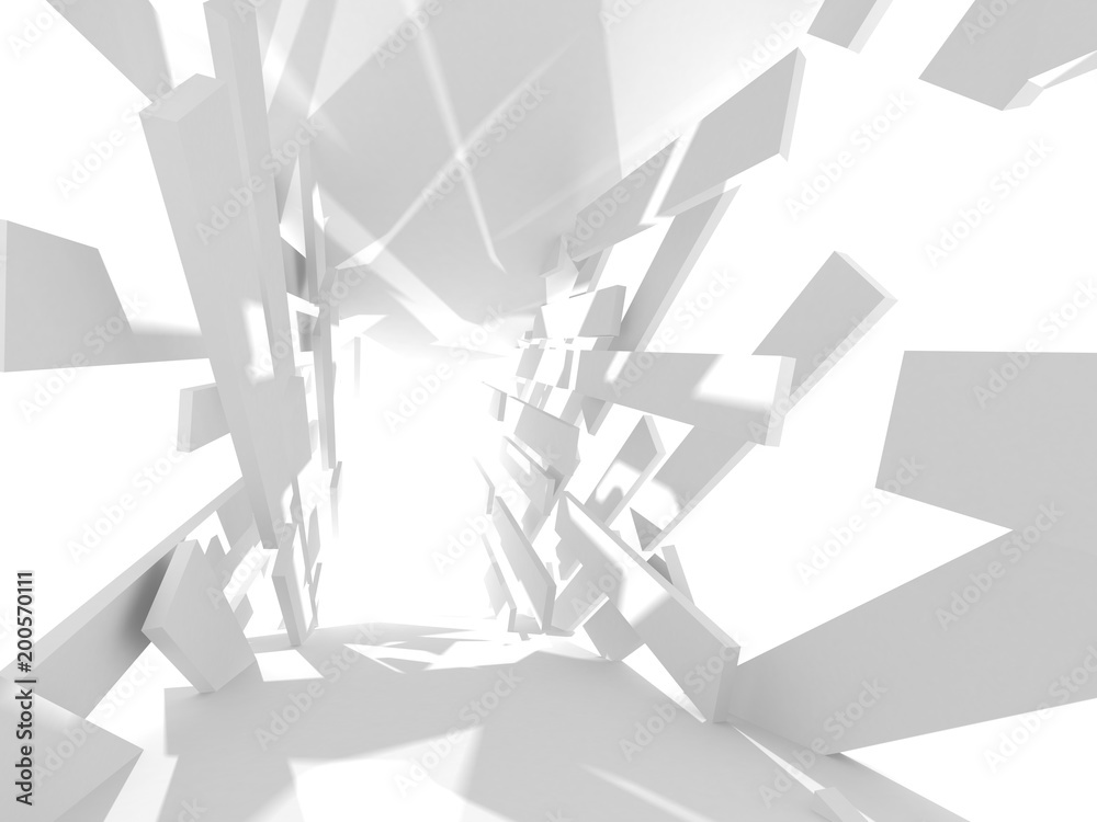 Abstract Modern White Architecture Background Abstract Modern White Architecture Background