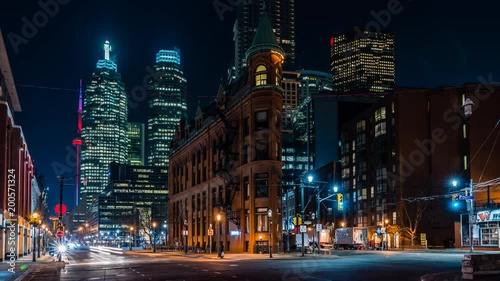 Wallpaper Mural City Night Toronto Skyline Cars Torontodigital.ca