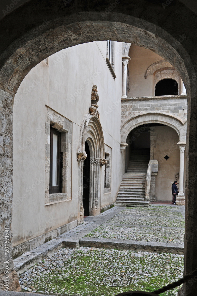Fototapeta premium Palermo, Palazzo Abatellis
