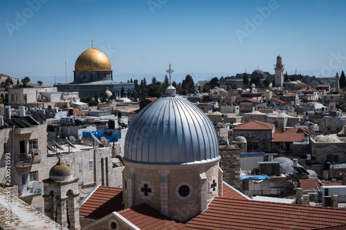 Rooftops of Jerusalem's Old City