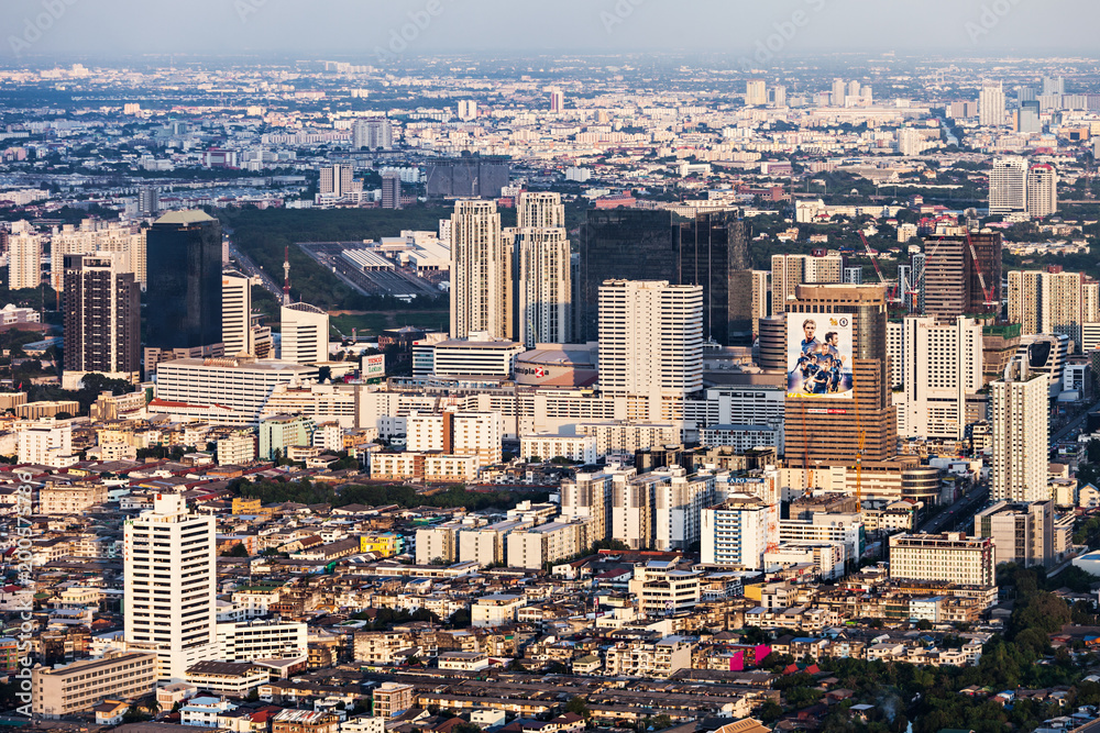 Fototapeta Bangkok aerial view