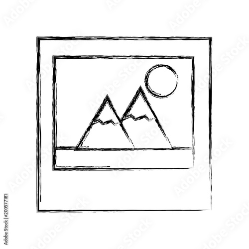 picture file isolated icon vector illustration design