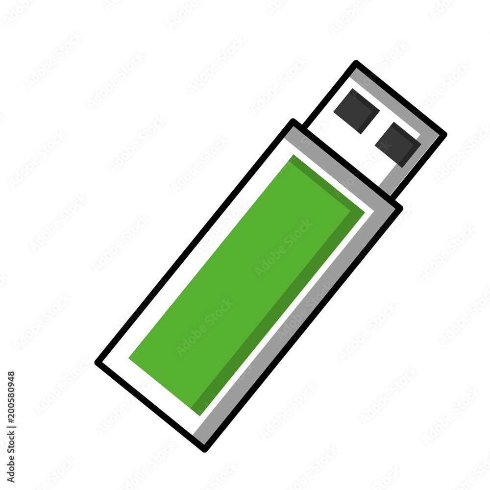 usb memory flash icon vector illustration design usb memory flash icon vector illustration design
