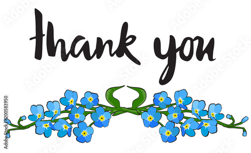 Thank you card