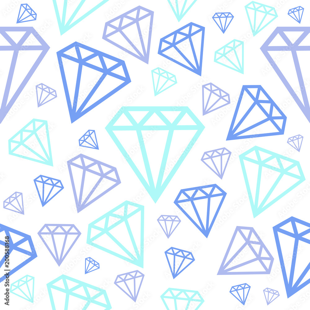 Pattern of figures of diamonds. Graphic arts Pattern of figures of diamonds. Graphic arts