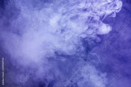 Blue smoke texture