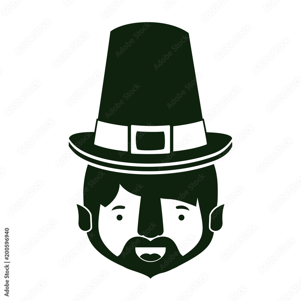 leprechaun head avatar character icon