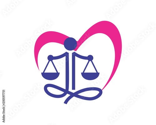scales of justice equality law libra court judge image vector icon logo symbol