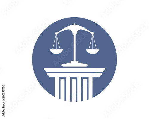 scales of justice equality law libra court judge image vector icon logo symbol