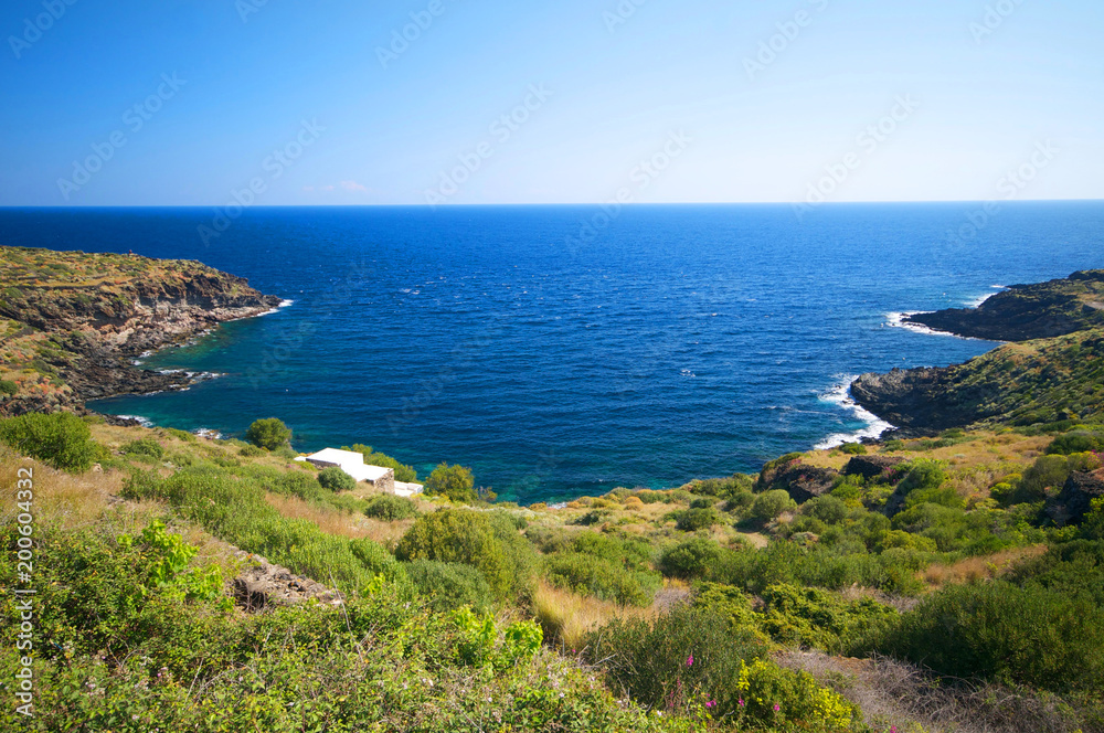イタリア、シチリアのパンテッレリア島の風景