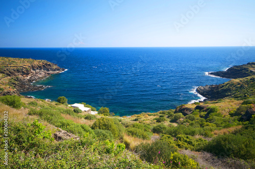 イタリア、シチリアのパンテッレリア島の風景