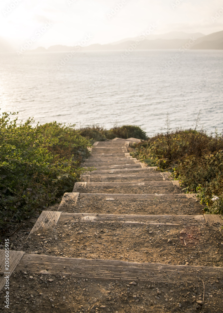 San Fran Winding Stairs