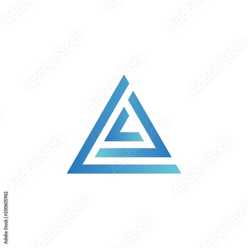 Triangle logo design