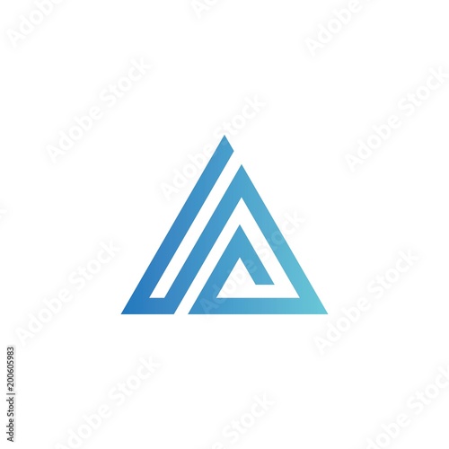 Triangle logo design