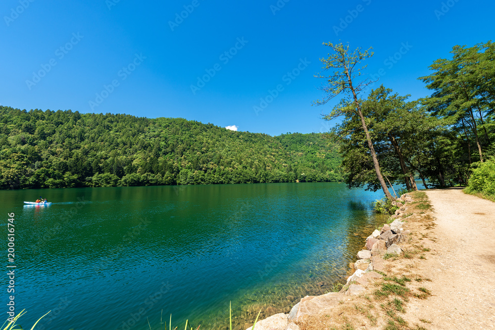 Lake of Levico Terme - Trentino Italy