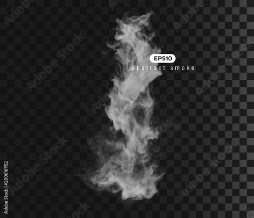 Vector illustration of smoky shape.