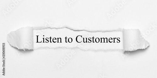 Listen to Customers