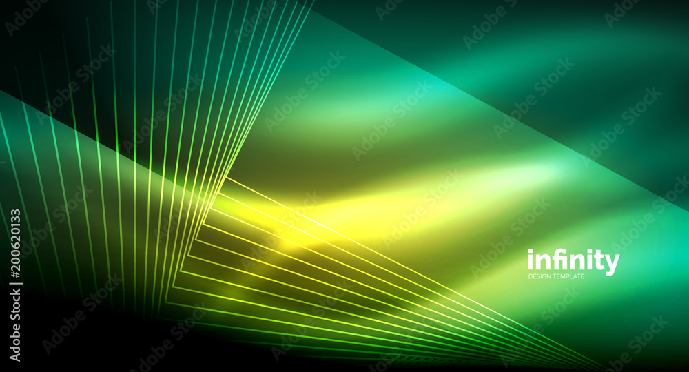 Shiny straight lines on dark background, techno digital modern template Shiny straight lines on dark background, techno digital modern template
