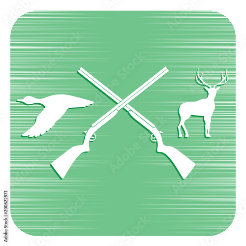 Hunting club logo icon