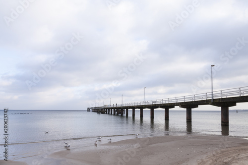 Seebrücke, Timmendorfer Strand,  Ostseeküste,  Lübecker Bucht, Schleswig-Holstein, Deutschland, Europa © lichtbildmaster