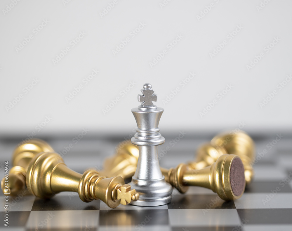 King Blond Chess victory the game. King Blond Chess victory the game.