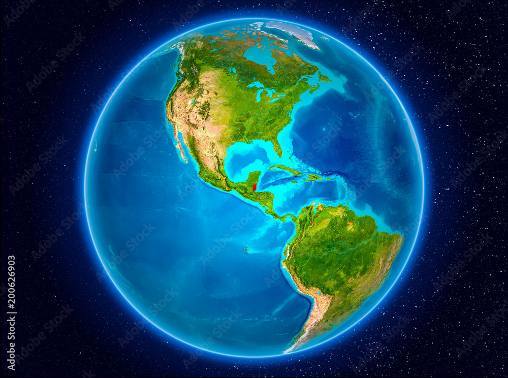 Fototapeta premium Belize on Earth