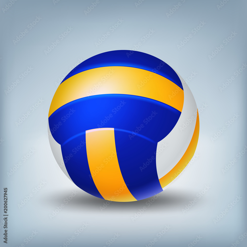 volley ball illustration