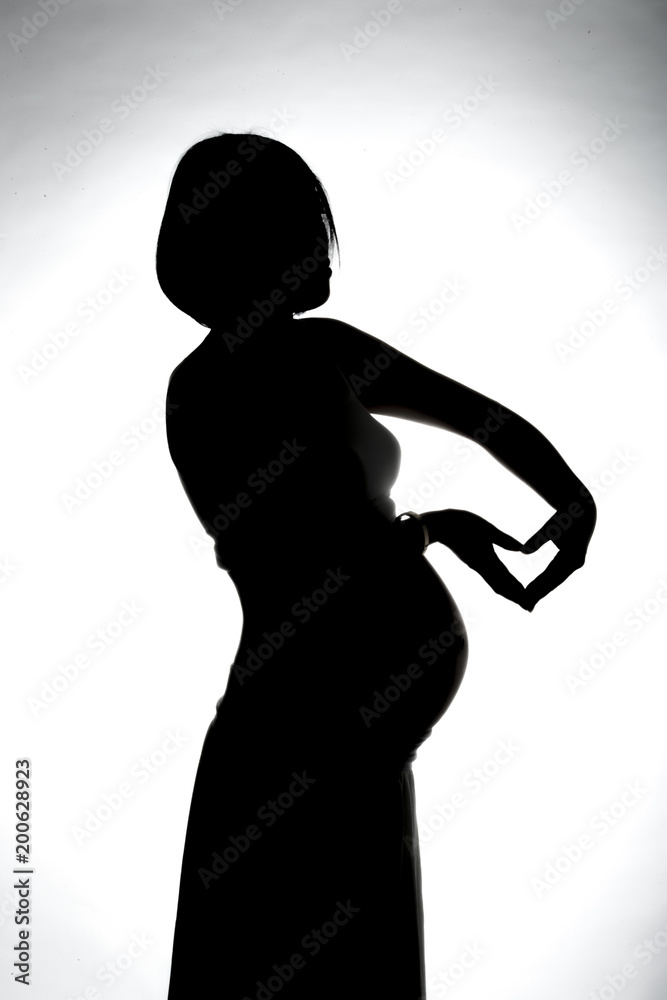 シルエット 女性 ファッション 人々 黒 孤立した 美しさ 影 体 若い 淑女 人 白 モデル 裸 妊娠 プロファイル うっとりさせる魅力 イラスト 立っていること ポーズ フィギュア シルエット 形 キッズ Stock Foto Adobe Stock