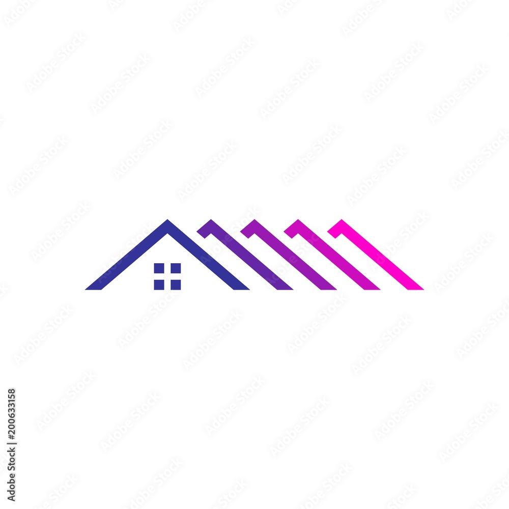roof top home house mortgage logo vector icon roof top home house mortgage logo vector icon