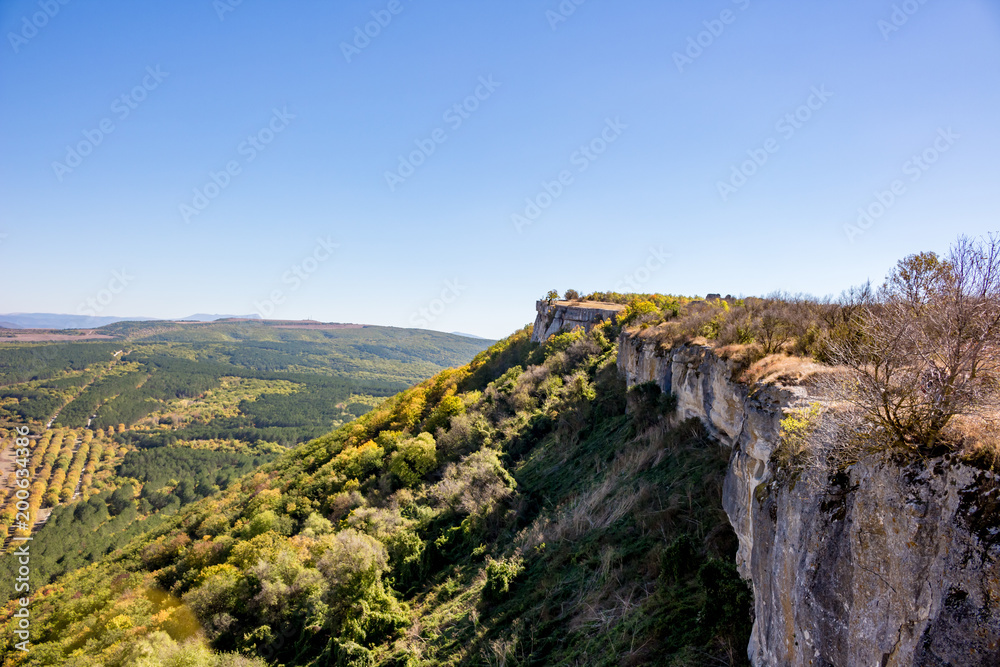 Chufut-Kale. Medieval city-fortress in the Crimean Mountains, Bakhchysarai
