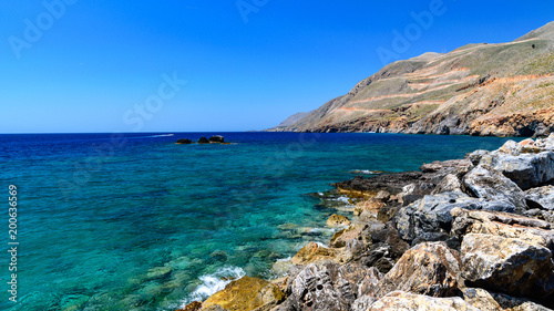 Chora Sfakion  Crete  Greece