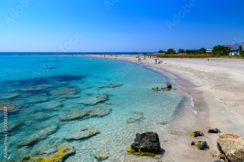 Fragokastello Beach  Crete  Greece