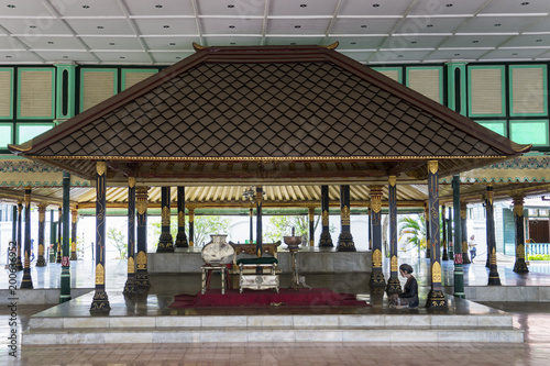 Beautiful interior of Bangsal Pagelaran