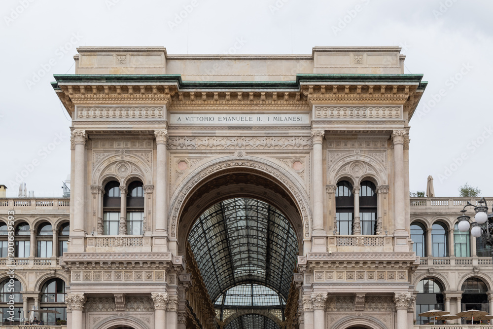 Galleria Vittorio Emanuele II , Milan , Italy 