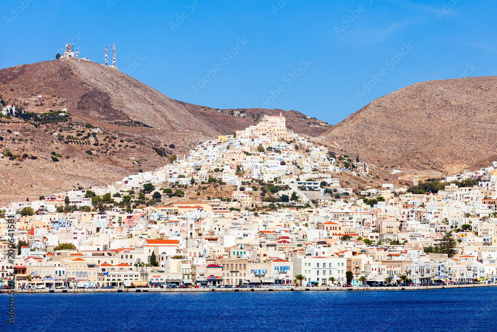 Syros island in Greece