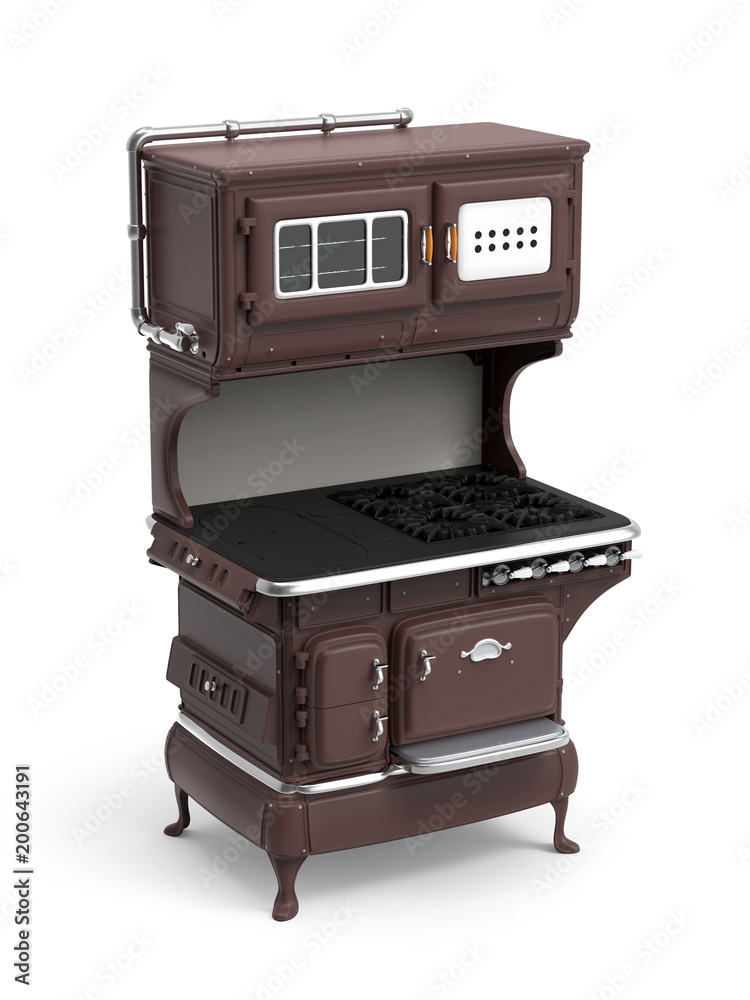 Old Gas Stove Stock Photo, Picture and Royalty Free Image. Image 29271134.