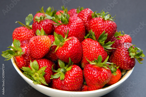 A Fresh Bowl of Strawberries