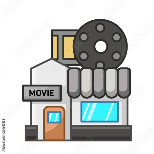  icon shop illustration