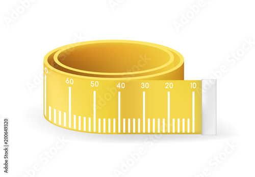 Real 3d Meter on White Background . Isolated Element