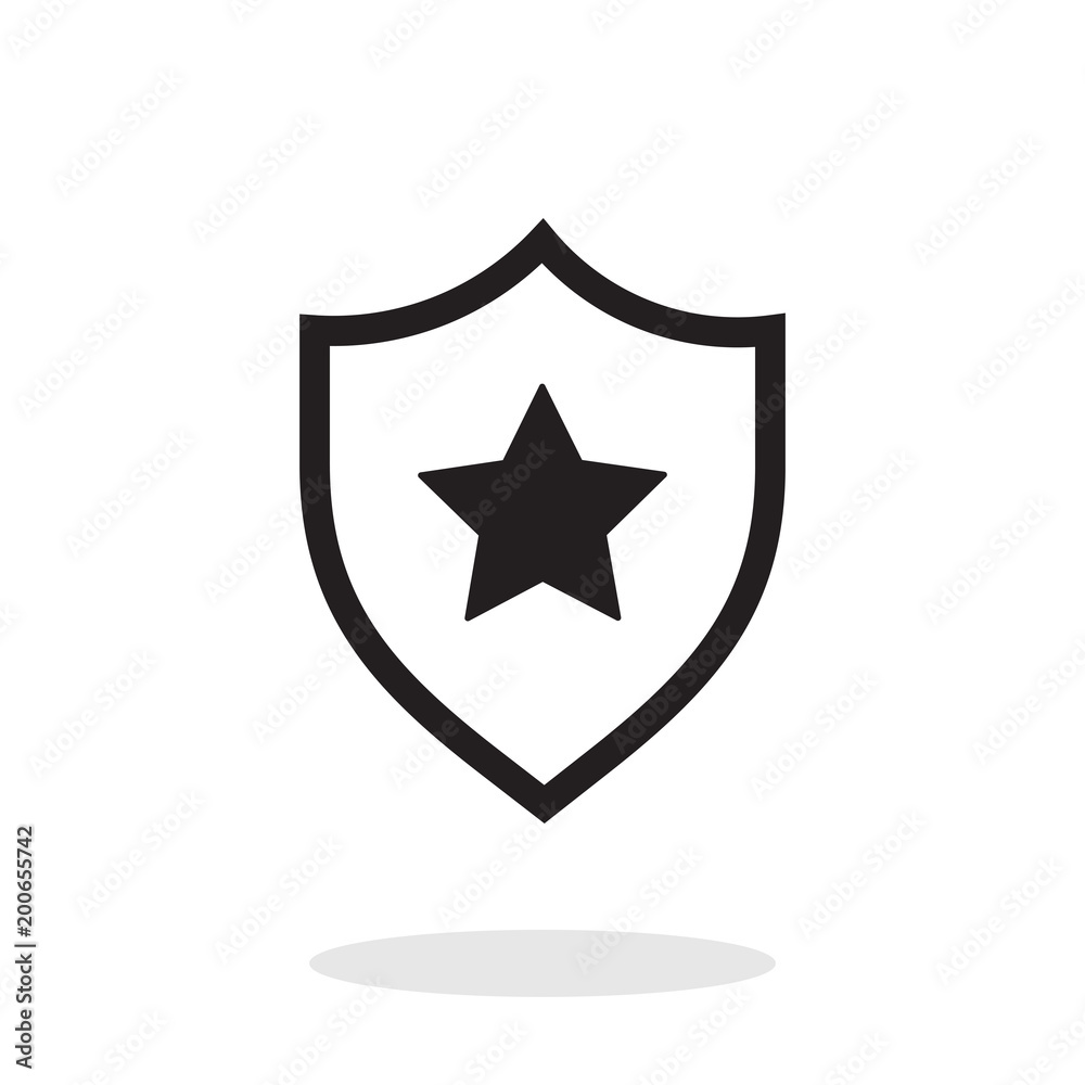 Badge icon, medal symbol, vector illustration flat design graphic Badge icon, medal symbol, vector illustration flat design graphic