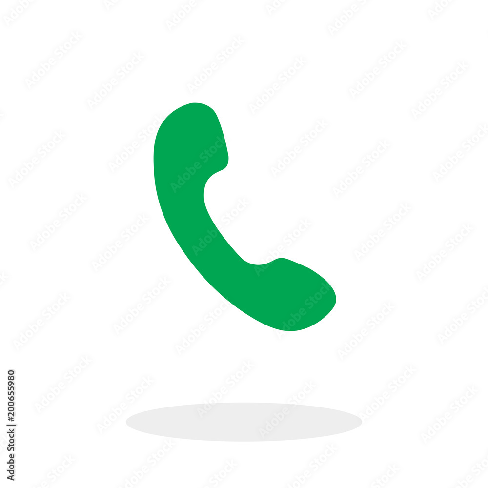 Call icon, telephone symbol, vector illustration flat design graphic Call icon, telephone symbol, vector illustration flat design graphic