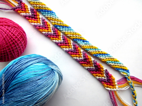 Bracelet woven thread colorful friendship bracelet