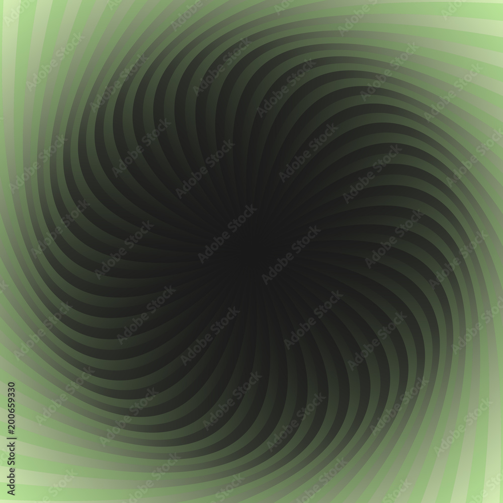 Obraz premium Abstract spiral background - vector graphic from spun rays