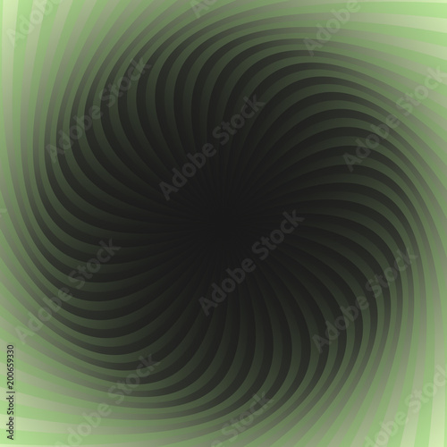 Abstract spiral background - vector graphic from spun rays