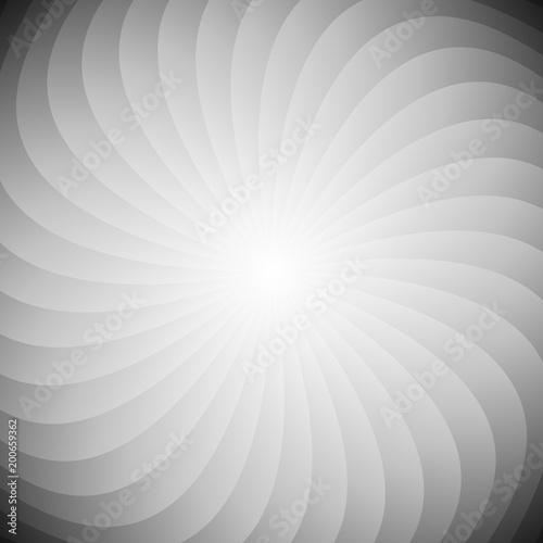 Geometric swirl background - gradient vector graphic design