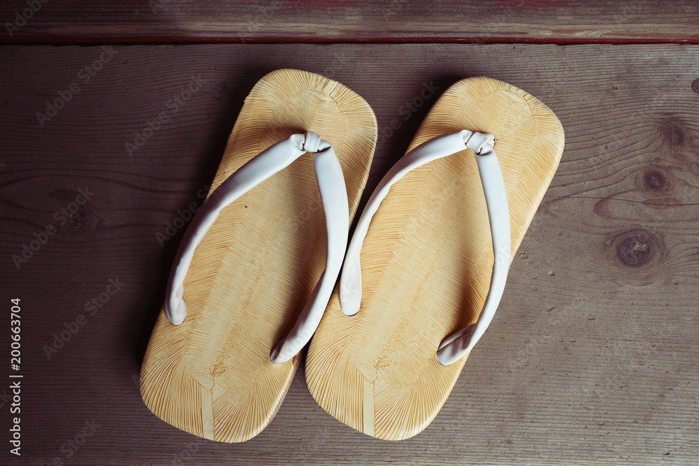 Fototapeta premium Traditional japanese sandals