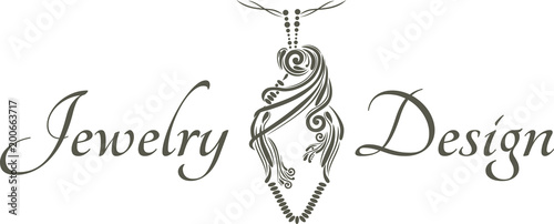 Jewelry design. Symbol