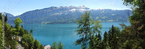 Fototapeta Naklejka Na Ścianę i Meble -  lac suisse paysage