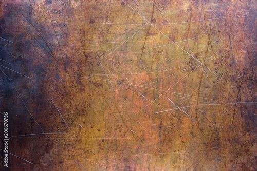 Copper plate texture, brush...