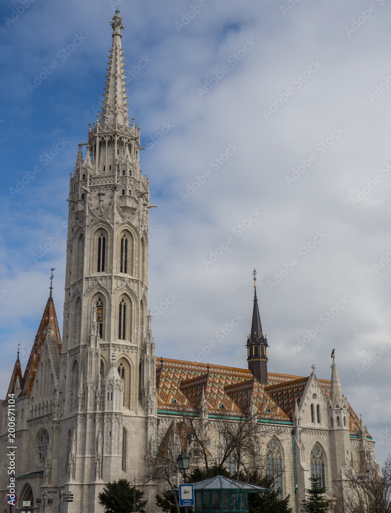 Obraz premium Matthias Church on Buda hill